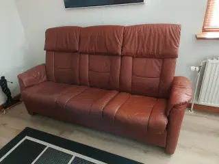 3 personers Stressless lædersofa