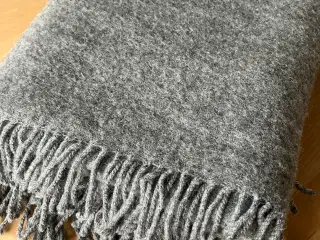 Grå Uld plaid 