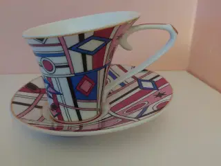 vintage samleobjekt med Art Deco, kop