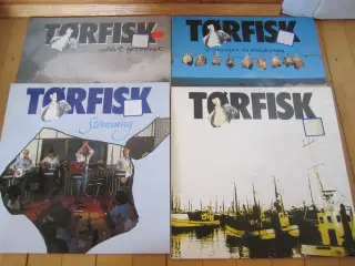 TØRFISK. 4 x LP`ER.