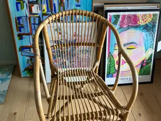 Bambus stol, altan møbel, lounge stol, lænestol