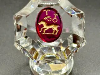Retro miniature dekoration af ægte krystal