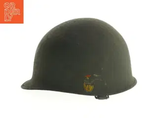 Gammel militærhjelm (str. 28,5 cm)