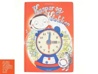 Med interaktivt ur, Kasper og klokken af Peter Gotthardt (Bog)