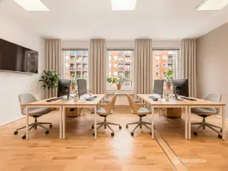 Kontorlejemål med synlig beliggenhed i Frederiksstaden