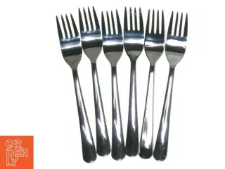 Sæt med 6 gafler fra IKEA (str. 6 styk. 19 cm)