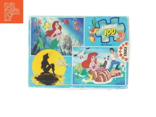 Disney Puslespil fra Disney (str. 2 puslespil er 100 prikker. 28 x 20 cm)