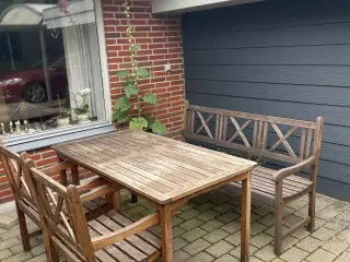 Teak havemøbel sæt 