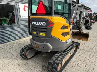 Volvo ECR25D Rotortilt og centralsmørring