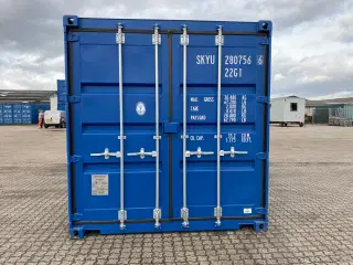 20 fods container KUN i Blå - TILBUD - TILBUD 