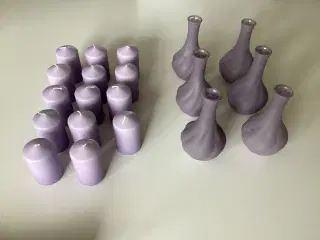 Lys og vaser