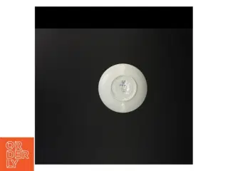 2 stk blå blomst underkopper fra Royal Copenhagen, 1.sortering (str. Diameter 14 cm)
