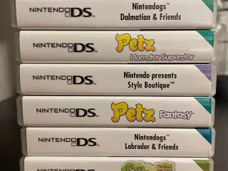 10 Nintendo DS spil samlet