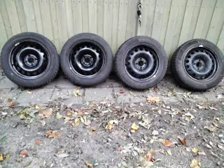 Vinterhjul med TPMS , gode dæk