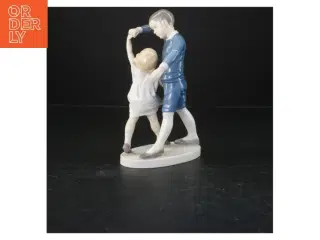 Porcelænsfigur af dansende par fra B&G (str. 21x12 cm)