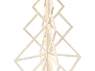 3D Juletræ, H: 40 cm, B: 32 cm, 1 stk.