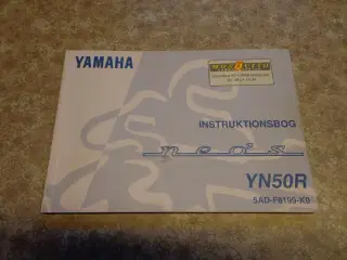 Yamaha Neos instruktionsbog