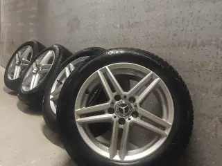 Vinterdæk Org. Mercedes fælge 5x112 - 205/55 R16 H