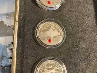 D-Day Landing Coin set - 92,% silver