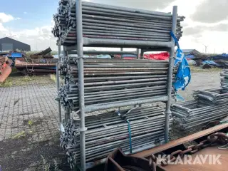 Murerstillads Specialfabrikken 1,6 meter vanger Ca. 130 stk.