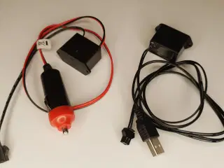 NY! 5m Lilla Neon + 12V Inverter