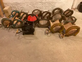 Gamle brødskærer 15 stk.