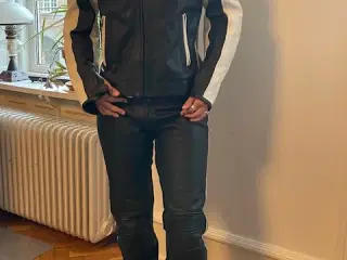 Motorcykeldragt læder dame