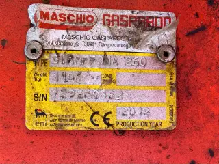 Maschio Brakpudser/hegnsklipper 2,6m
