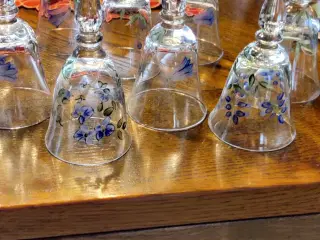 vinglas fra christeholm, klokkeblomst, firkløveren