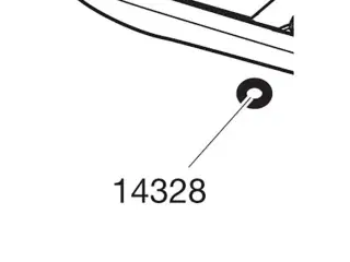 Thule plastring t. lås