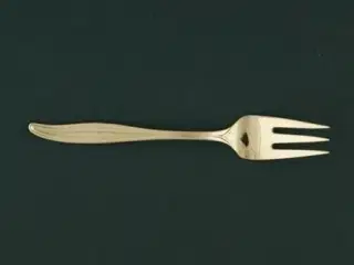 Colombine Kagegaffel, 14 cm.
