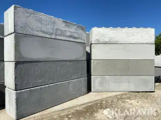 Betonsiloklodser Lemvig beton 60 x 60 x 240