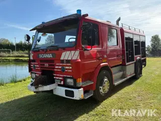 Brandbil Scania 210
