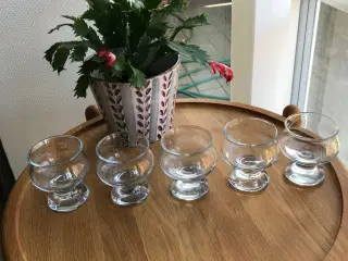 Holmegaard glas - 5 stk.