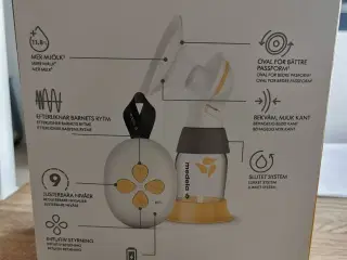Elektrisk brystpumpe m/ tilbehør