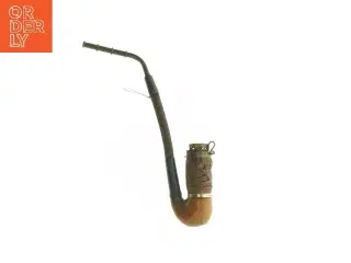 Antik Træpibe (str. 28 cm)