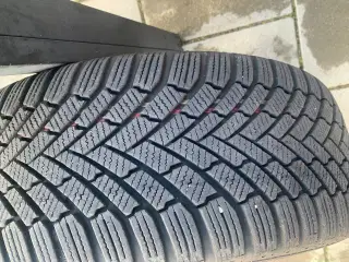 17" Mercedes alufælge med  nye vinterdæk
