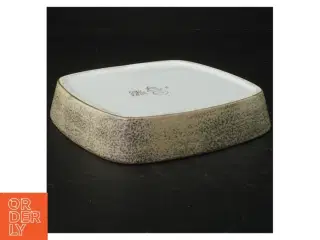 Keramisk fad fra Aluminia (str. 15 x 15 cm)
