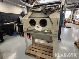 Sandblæser og medfølgende FR3 filter  424A