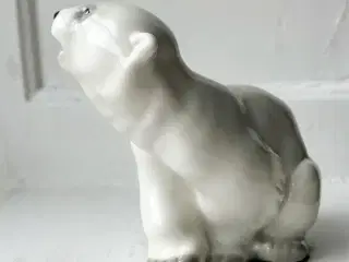 Porcelænsfigur, isbjørn