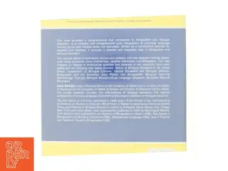 Foundations of Bilingual Education and Bilingualism by Colin Baker af Baker, Colin (Bog)