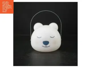 Børnelampe i bjørnedesign (str. Ø. 12 cm)