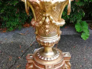 Bronze gulvlampe. 
