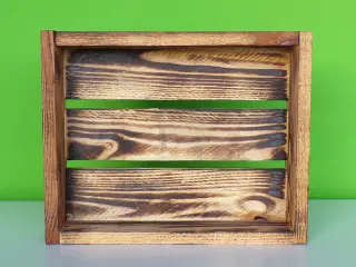 NY Håndlavet Trækasse / Træbakke