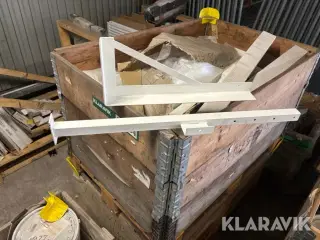 Vinkelbeslag+beslag mange