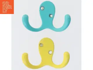 Farverige kroge (str. 7 cm)