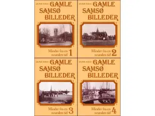 Gamle Samsø-billeder (4 bind)