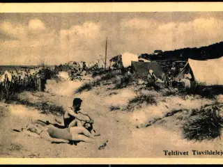 Teltlivet -  Tisvildeleje - A. Holfeldt u/n - Ubrugt