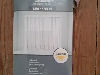 Lamelgardiner  b150× h 250cm sælges 
