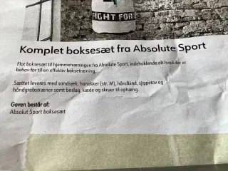 Boksesæt nyt julegave idé måske 